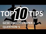 Video thumbnail for Top 10 Tips For GCSE English Paper 1 Question 5