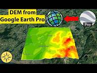 Video thumbnail for Generate Digital Elevation Model (DEM) from Google Earth Pro