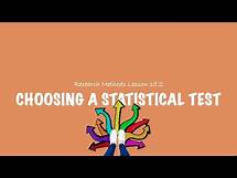 Video thumbnail for A-Level Psychology (AQA): Choosing a Statistical Test