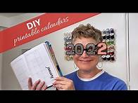 Video thumbnail for DIY Printable Calendars | Simple Style Minimalist Planning at Its Best