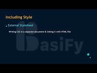 Video thumbnail for Intro to CSS || Inline, Internal & External CSS