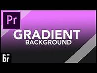 Video thumbnail for Create a Gradient Background in Premiere