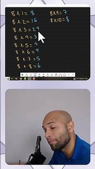 Video thumbnail for 8 times table - Multiplication Table #maths #8timestable
