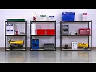 Video thumbnail for Heavy-Duty Boltless Shelving