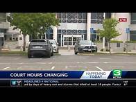 Video thumbnail for Court is now in session earlier, closing later at Carol Miller Justice Center in Sacramento County