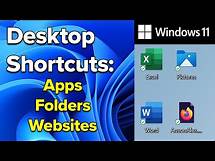 Video thumbnail for How to Create Desktop Shortcuts in Windows 11 (Quick & Easy Methods for 2024)