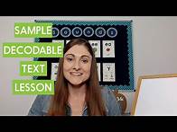 Video thumbnail for Small Group Lesson Demo With Decodable Texts