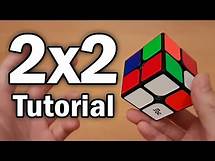 Video thumbnail for Learn How to Solve a 2x2 Rubik's Cube (Beginner Tutorial)