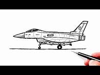 Video thumbnail for How to draw a fighter jet | Drawing tutorial | Taurus art