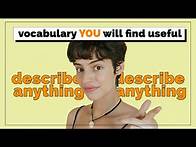 Video thumbnail for MASTER SPANISH DESCRIPTIONS WITH THIS VOCABULARY: The basics to start creating sentences in Spanish!