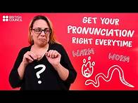 Video thumbnail for How to get your English pronunciation right every time - a Mini English Lesson