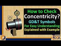 Video thumbnail for How to check Concentricity? | GD&T Symbols | for Beginners | Explained with Example