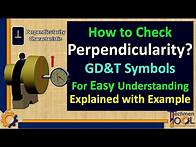 Video thumbnail for How to check Perpendicularity? | GD&T Symbols | for Beginners | Explained with Example
