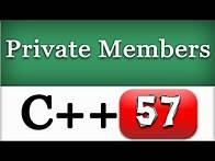 Video thumbnail for Private Access Specifier | C++ Object Oriented Programming Video Tutorial