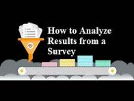 Video thumbnail for How to Analyze Results from a Survey | Step by step guide