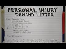 Video thumbnail for How To Write A Personal Injury Demand Letter Step by Step Guide | Writing Practices