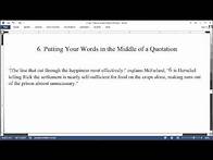 Video thumbnail for How to Quote - Chicago Style - Basics