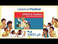 Video thumbnail for Pandiwa Grade 5 Filipino - Sibol.ph