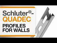 Video thumbnail for How to install tile edge trim on walls: Schluter®-QUADEC profile