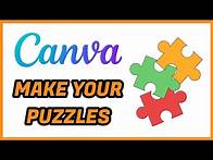 Video thumbnail for How to CREATE PUZZLES in CANVA | CUSTOMIZED PUZZLE | Easiest way ever! | Simple and fast