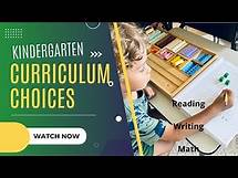 Video thumbnail for Kindergarten Curriculum Choices and Goals