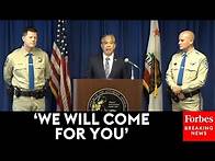Video thumbnail for JUST IN: California Attorney General Rob Bonta Holds A Press Briefing On Organized Retail Crime