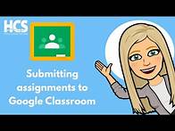 Video thumbnail for How to submit assignment in Google Classroom tutorial