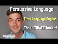 Video thumbnail for iGCSE First Language English - Persuasive Language TOOLKIT!