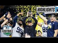 Video thumbnail for Michigan Football: The Best Highlights from the 2021 Season | Big Ten Football