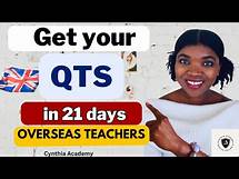 Video thumbnail for Dear Teachers, get your QTS in 21 days to teach in the UK: Requirements to apply
