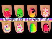 Video thumbnail for EASY Summer Neon Nail Art Design Compilation! || KELLI MARISSA
