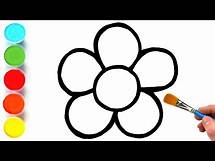 Video thumbnail for Flower Drawing, Painting and Coloring for Kids & Toddlers | Kids Songs