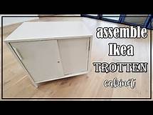 Video thumbnail for How I assemble IKEA TROTTEN cabinet