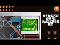 Video thumbnail for Fusion How-To: How To Export PCB Manufacturing Files | Autodesk Fusion 360