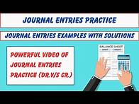 Video thumbnail for Journal Entries with Examples | Journal Entries Accounting | Golden Rules of Accounting