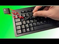 Video thumbnail for Converting an Azerty keyboard to Qwerty
