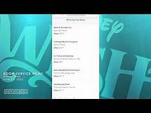 Video thumbnail for Disney Cruise Line Room Service Menu Summer 2022 (Disney Wish)