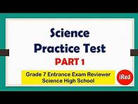 Video thumbnail for Science Practice Test | Science High School Entrance Exam Reviewer