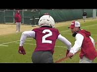 Video thumbnail for Alabama Football Spring Practice Highlights: 03-05-25