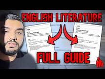 Video thumbnail for Complete Walkthrough: ALL Of English LITERATURE Paper 1 & 2