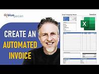 Video thumbnail for How to Create an Automated Invoice in Excel | Including Formulas and Customer Database