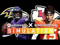 Video thumbnail for Kansas City Chiefs vs. Baltimore Ravens Week 3 Full Game | 2020 Season Madden Simulation