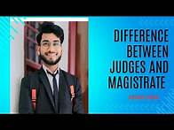 Video thumbnail for Difference between judge and magistrate #court #judiciary #law #lecture #legal #viralvideo