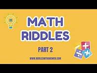 Video thumbnail for Hard Math Riddles– Can You Crack These Genius-Level Puzzles?