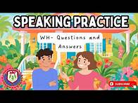 Video thumbnail for Easy Way to Speak English Using WH Questions for Kids | Learn Who, What, Where, When, Why & How
