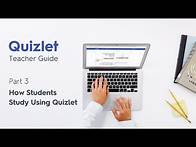 Video thumbnail for How Students Study Using Quizlet