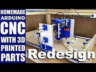 Video thumbnail for Homemade CNC with 3D Printed Parts - Redesign