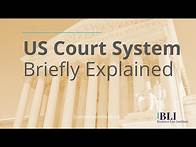 Video thumbnail for The US Court System Explained | How the United States Court System Works