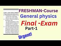 Video thumbnail for Freshman Physics