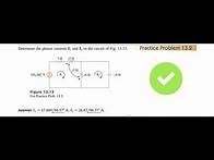 Video thumbnail for Chapter 13 Practice Problem 13.2 Fundamentals of Electric Circuits (Circuit Analysis 2)